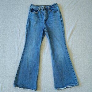 Levi's Blue Flare & Wide Leg Jeans